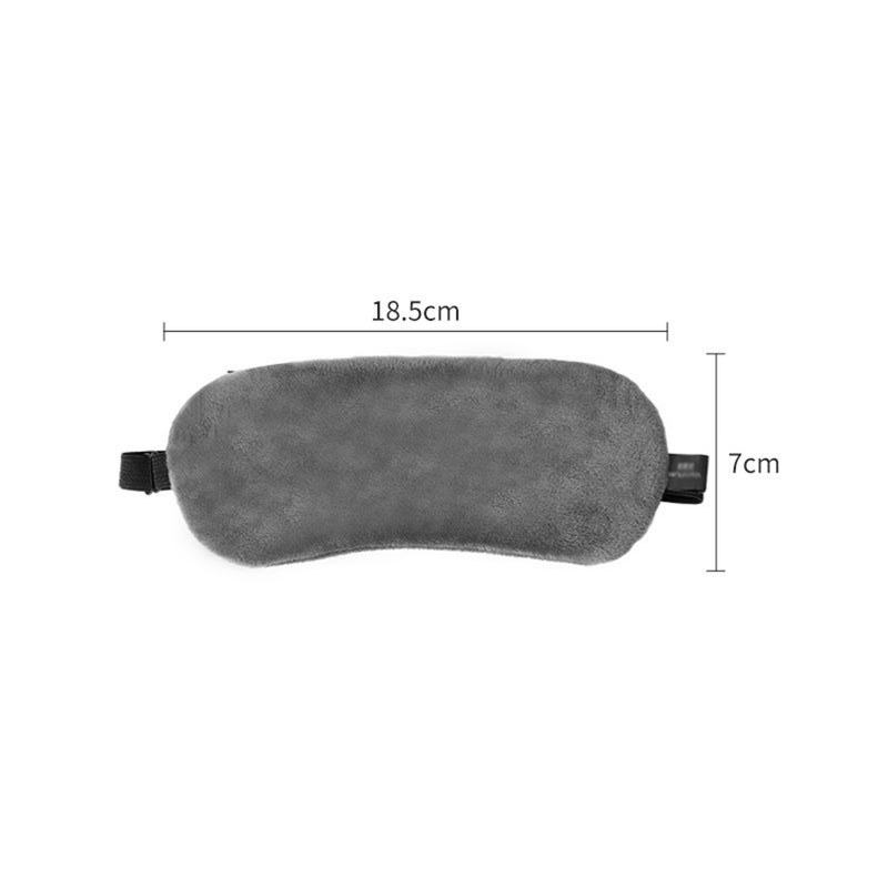 Heated Eye Mask USB Electric Steam Warm Eyes Blindfold with Ice Bag Lavender Herbal Bag for Relief Eye Puffiness Dry Eye Styes Tired Eyes Chalazion Sleeping with Time and Temperature Control - Image 3