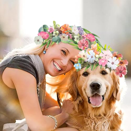 VRB Dec 100pcs Sunflower Artificial Flowers for Decoration,Artificial Flower,Flower for Hair Styling, for Pooja, for Home Decor,Diwali. (100 Pcs Fabric Silk Multi Daisy) - Image 4