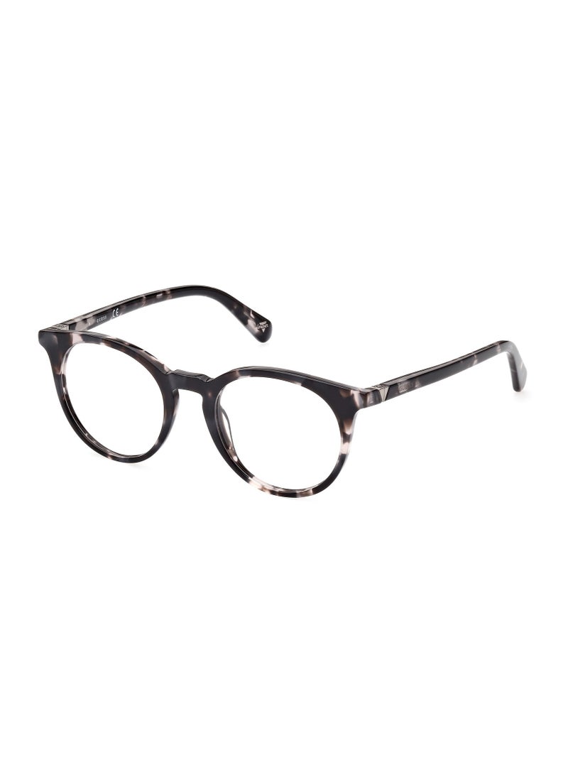 GUESS Gu5224 Round Acetate Frames For Unisex Size 48 - Image 1