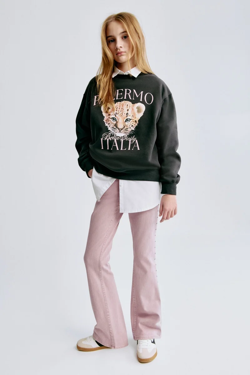 H&M Motif-detail sweatshirt