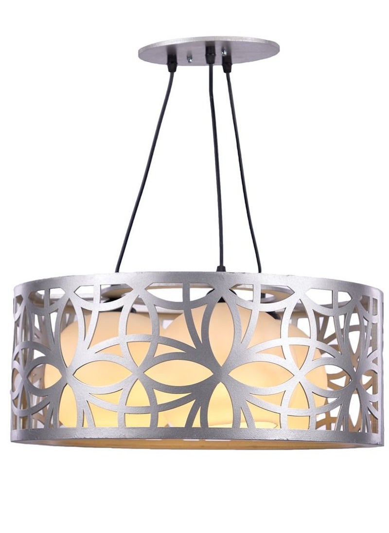 NAGAFA SHOP Modern circle Net Silver WNS450  - Image 1