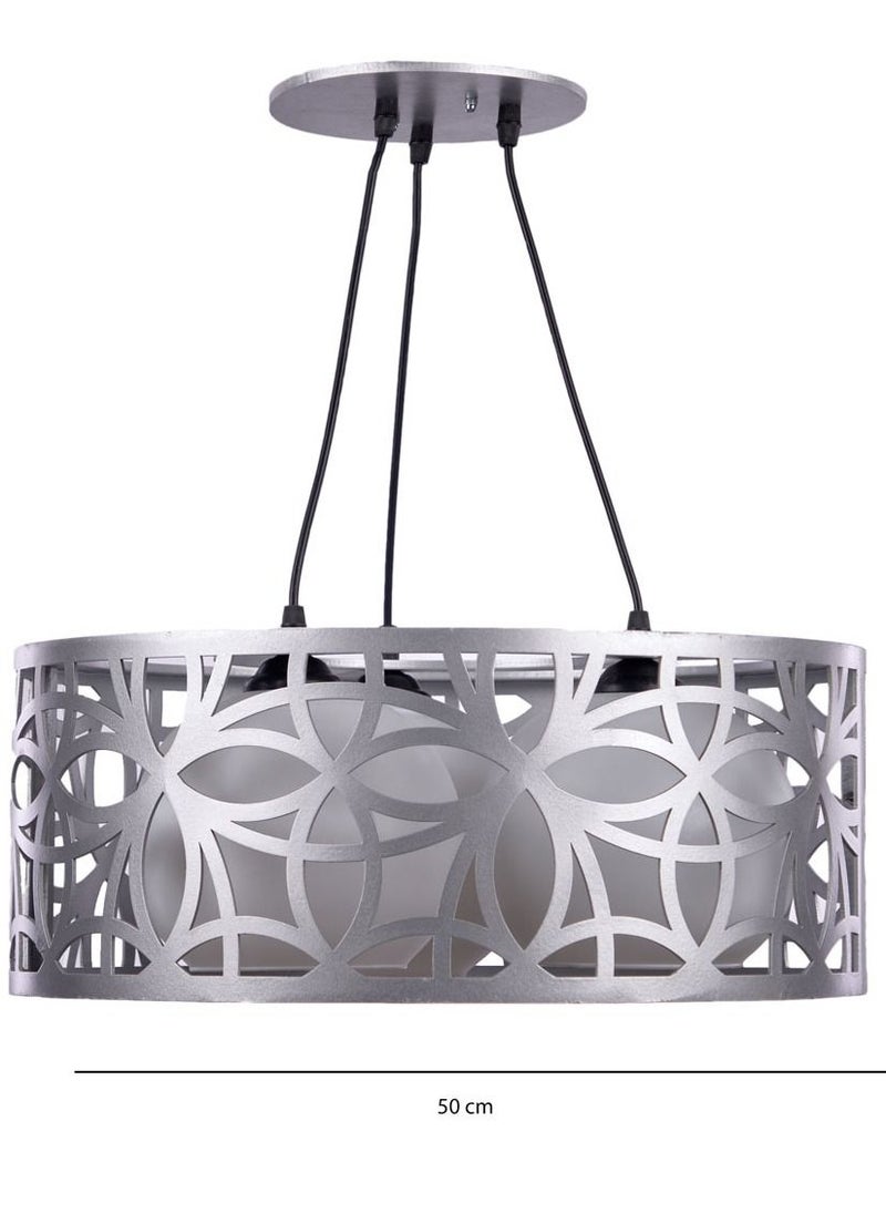 NAGAFA SHOP Modern circle Net Silver WNS450  - Image 3