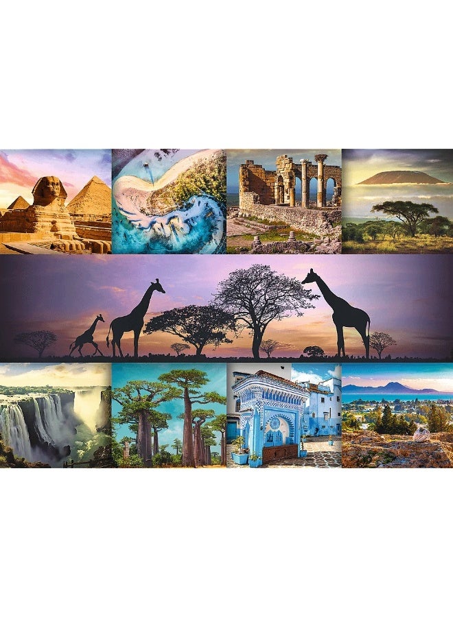 Trefl - Collage (Africa) Puzzle 1000 Pieces - 10792 - Image 2