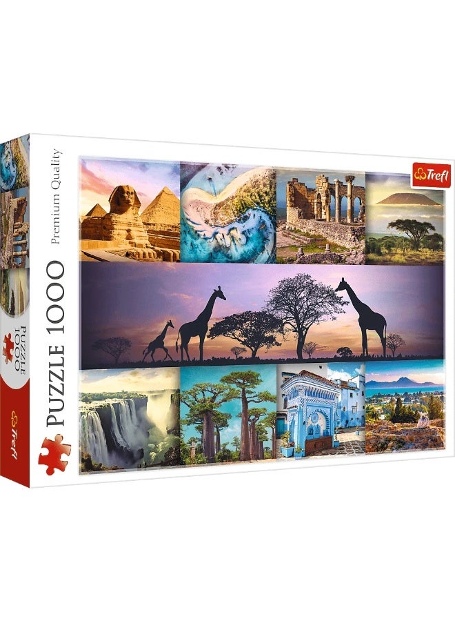 Trefl - Collage (Africa) Puzzle 1000 Pieces - 10792 - Image 1