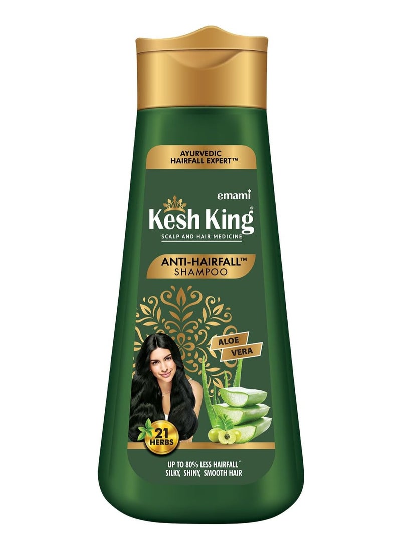 KESH KING Anti-Hairfall Shampoo With the goodness of Aloe Vera, Bhringraja and Amla,  200 ml - Image 1