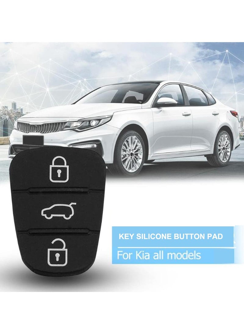 3 Buttons Key Case Fob Button Pads Rubber Replacement for Hyundai IX35 I30 Accent Kia K2 K5 Rio-2 Pack - pzsku/Z576F2BF23F52B24CA82EZ/45/_/1735137877/07c94d33-84e8-4861-80ac-b61758affa30