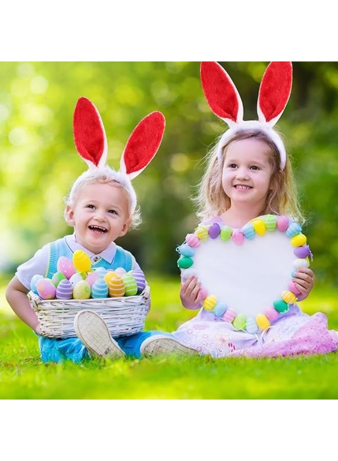 HZYH 3 Pcs Bunny Ears Headbands Plush Easter Rabbit Ear Hairband Holiday Party Costume Accessory for Holiday Kid's Birthday Halloween Party  Favors - Image 4
