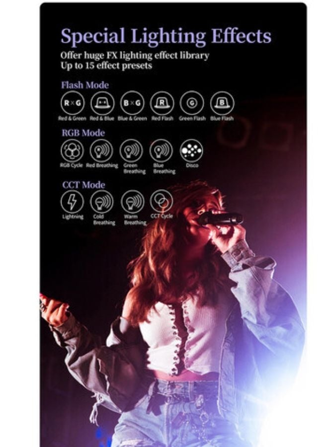 YC Onion 60cm Energy Tube Pro RGB LED Light (21") with App - Image 5