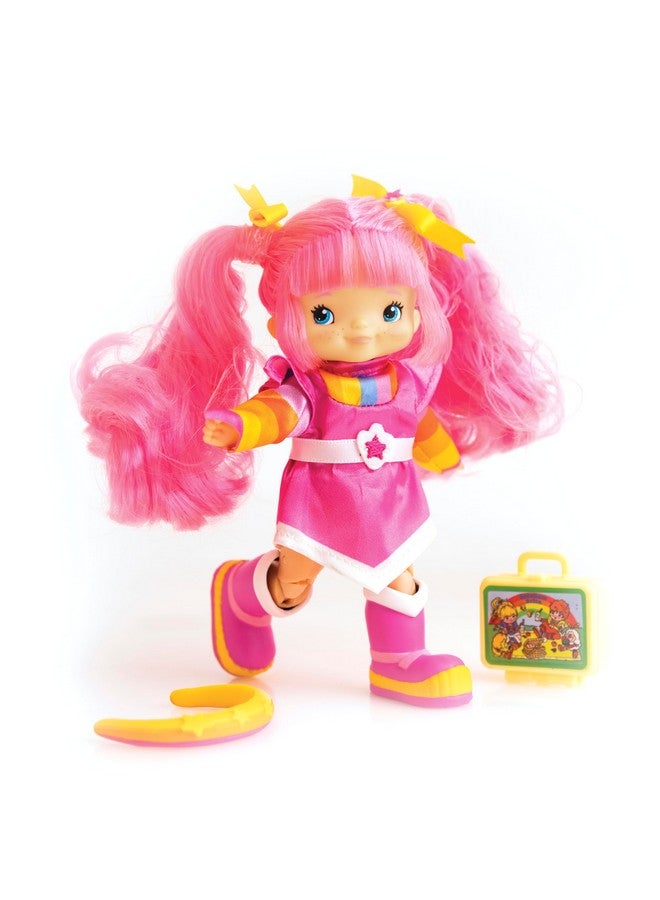 The Loyal Subjects Rainbow Brite 5.5-inch Tickled Pink Poseable Fashion Doll with 4 Surprise Reveal Accessories - Image 1