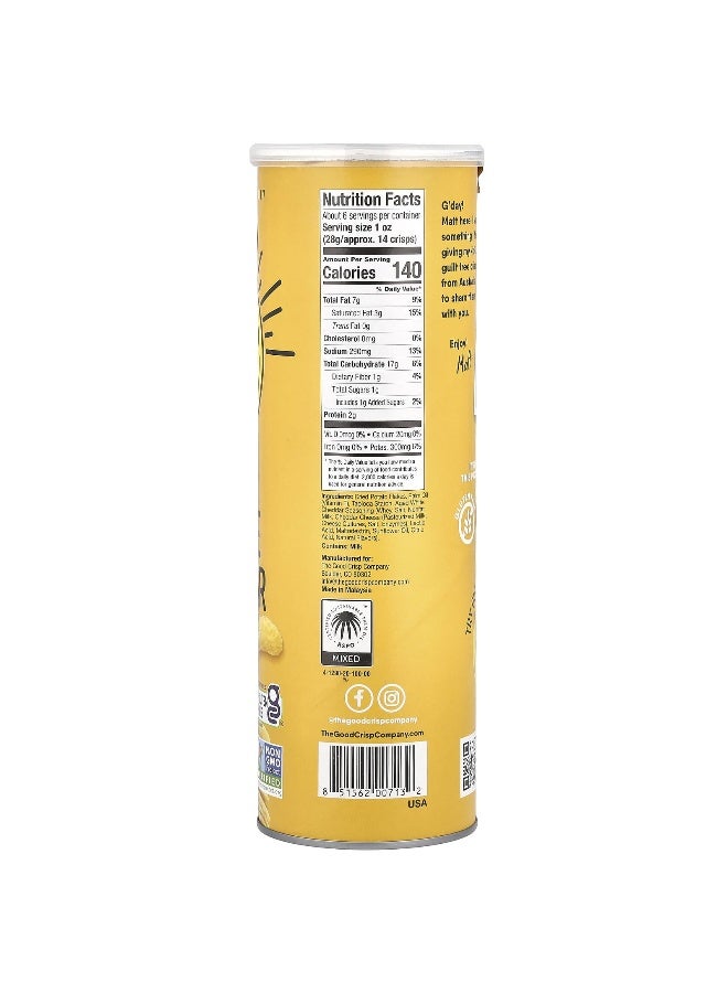 The Good Crisp Company The Good Crisp Company, Potato Crisps, Aged White Cheddar, 5.6 oz (160 g) - Image 2
