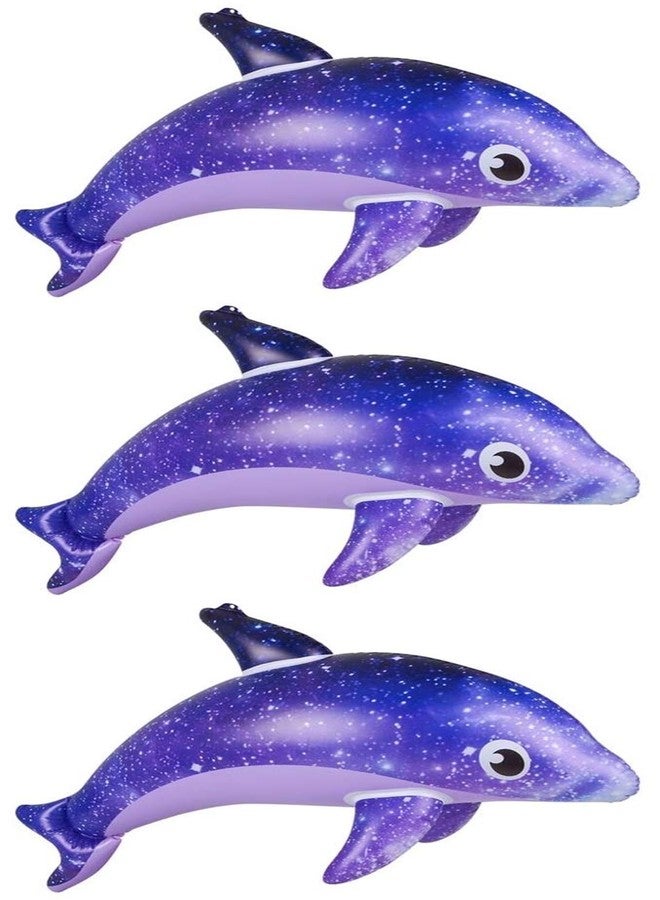happy deals Galaxy Dolphin Inflates | 3 Pack | 36 Inches - Inflatable Pool Toys and Decorations - Image 3