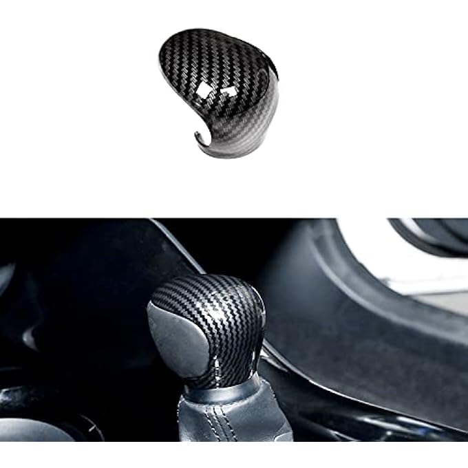 ريحني غطاء رأس ناقل الحركة بذراع ناقل الحركة لفئة تويوتا CHR 2018 2019 2020 2021 2022 ABS ألياف الكربون - Image 1