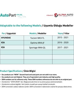 Alpha Auto Part Right Window Lift Tensioner Roller for Hyundai Tucson  - Image 2