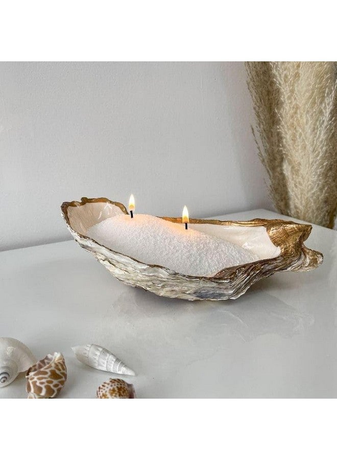 kunya DIY Sand Wax Powder Candle Making Kit, with Natural Coconut Shell Refillable Beaded Pearled Candle All Natural Reusable Candle Self Extinguish Candle for Home Decor (500 GM) - Image 4