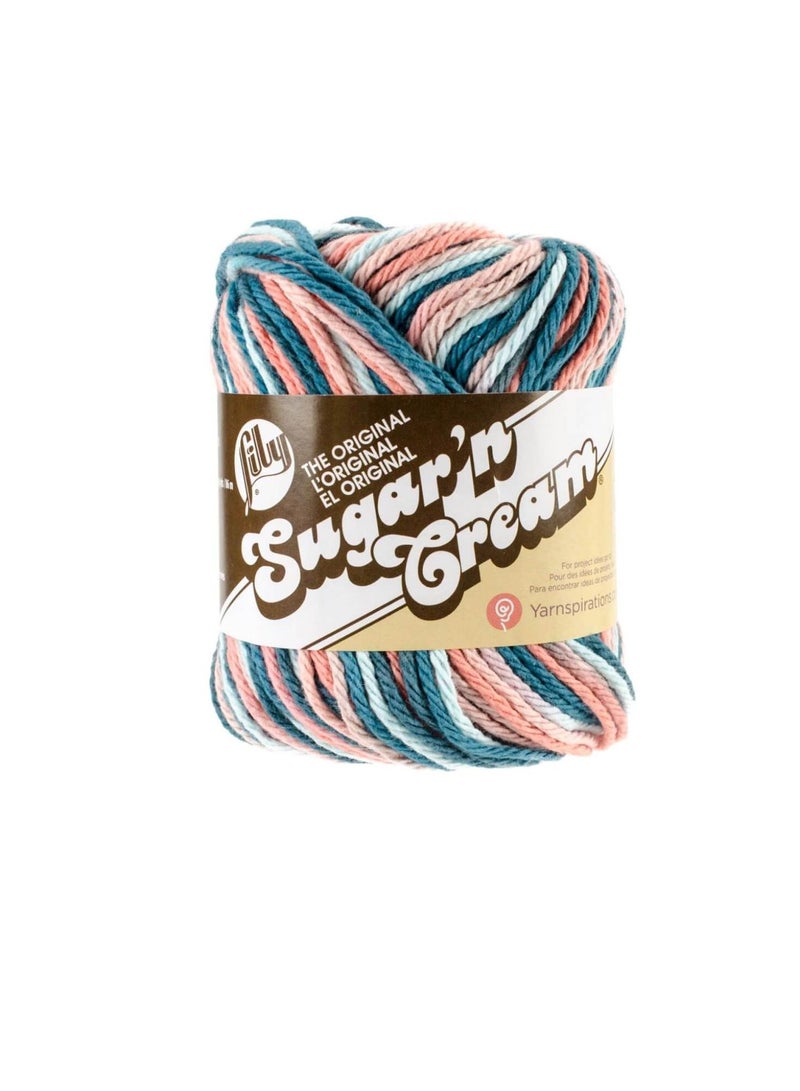 Generic Lily Sugar'n Cream Yarn Ombres Coral Seas  - Image 3