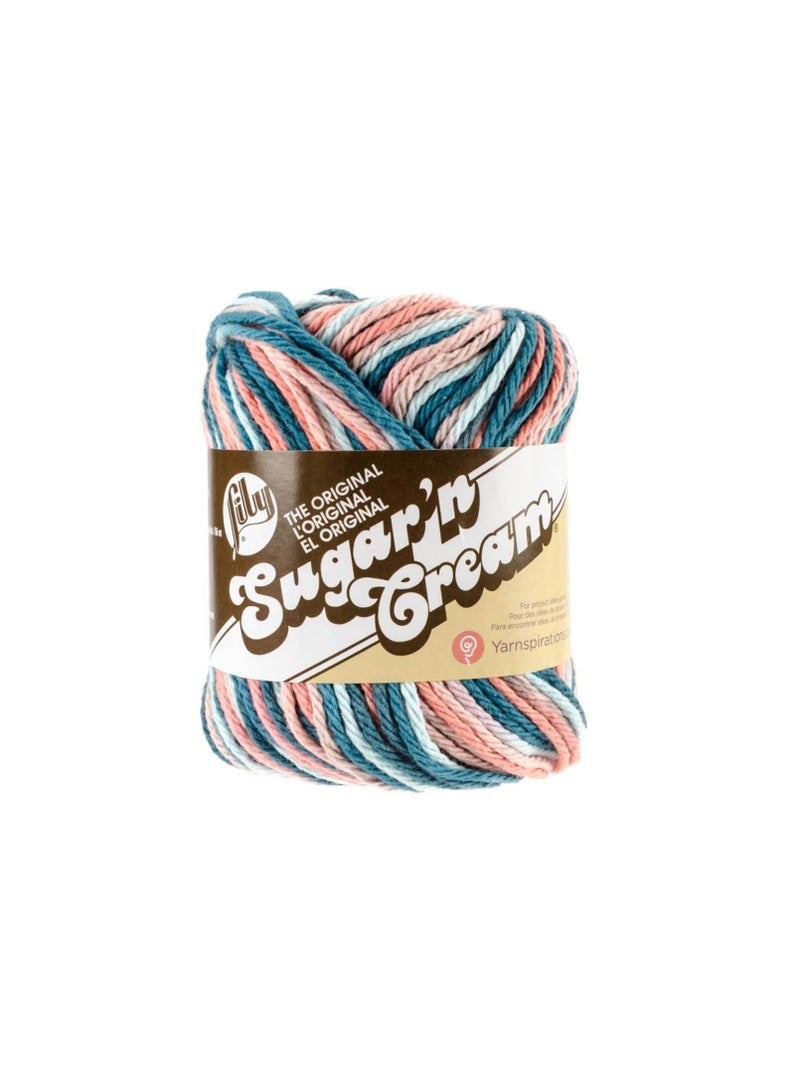 Generic Lily Sugar'n Cream Yarn Ombres Coral Seas  - Image 1
