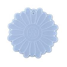 Snoogg SNOOGG ™1 Pack 10CM Sun Flower Coaster Silicone Moulds Use for Resin Casting for Event, Resin Art, Wedding,Valentine,Anniversary Gift  - Image 2
