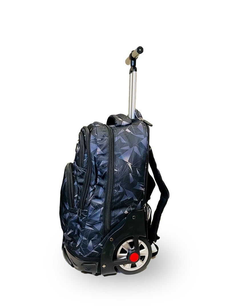 AODASI Trolley School Bag, School Bags for Girls and boys Trolley Bag for Students Travel Bag Trolley Luggage backpack multi useful - Image 2