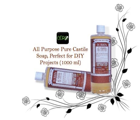 CERO Dr Raos Chocolate Perfumed all Purpose Pure Castile Soap Perfect for DIY Projects 1000 ml - Image 2