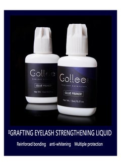 GOLLEE Grafting Eyelash Glue Enhancer Pre-Treatment for Semi Permanent Eyelash / Oil Free Longer Extension Retention  - Image 1