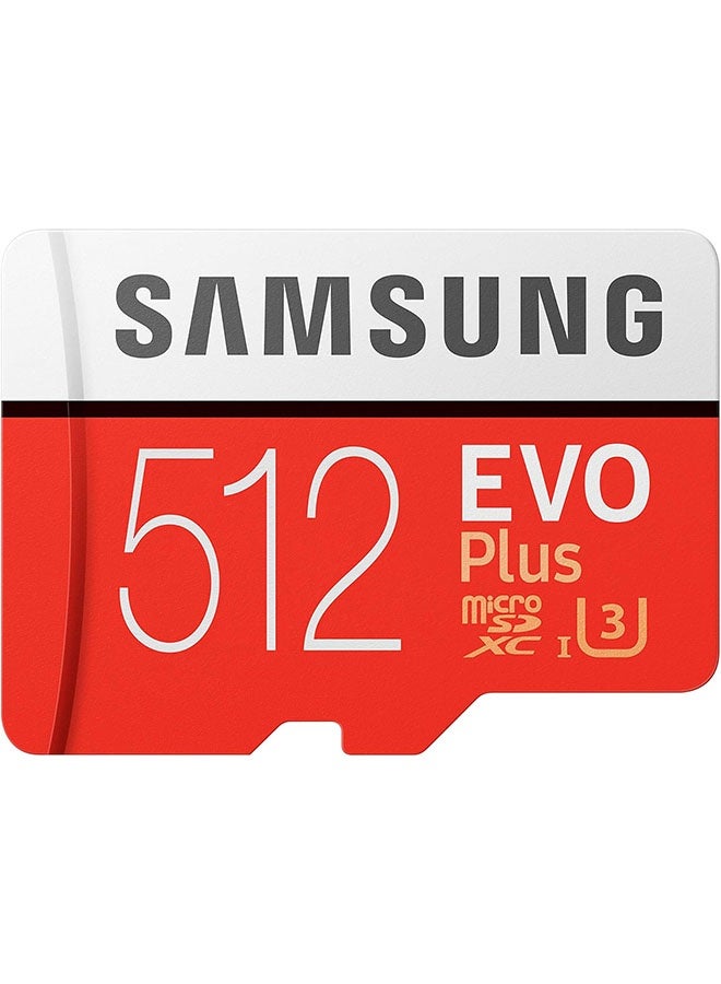 SAMSUNG EVO Plus 512GB microSD + Adapter - Image 1