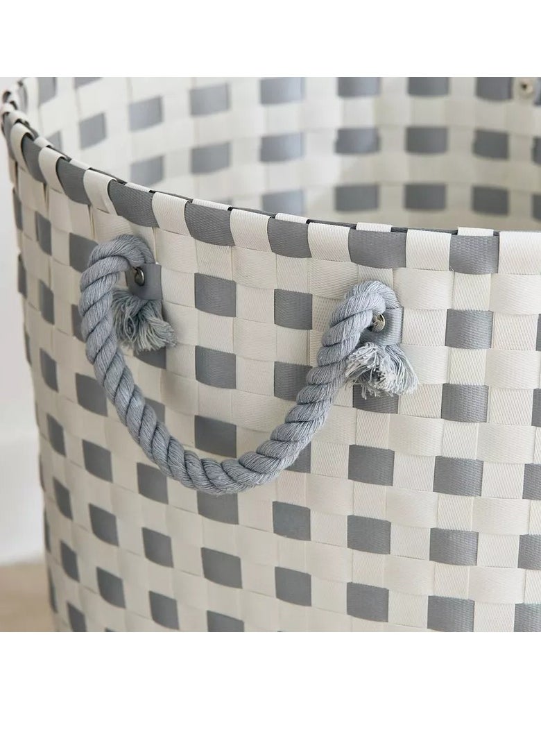 Home Box Duke Belt Storage Basket with Handle  - Image 3
