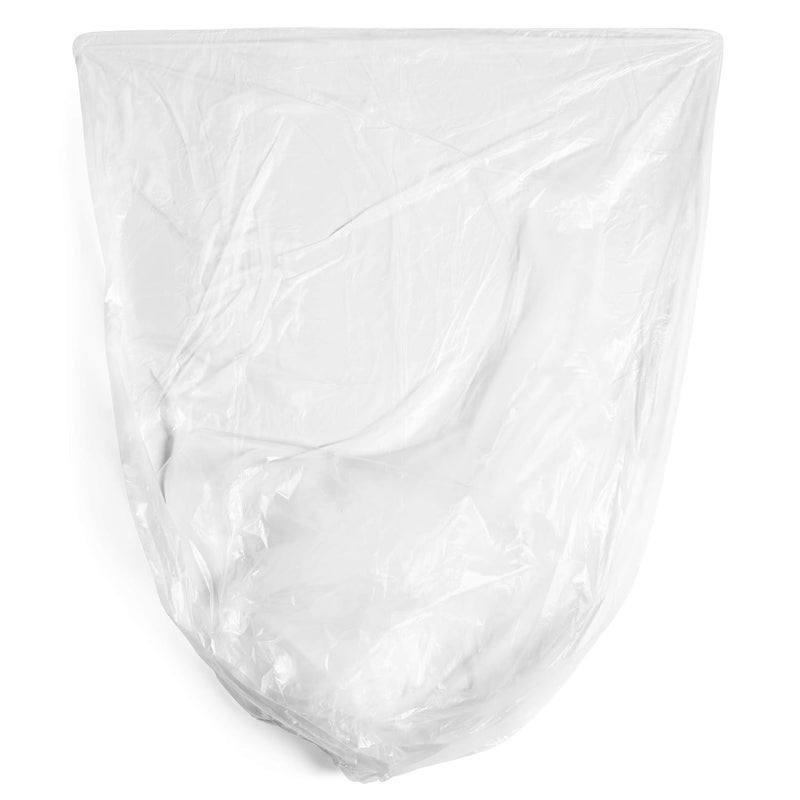 Aluf Plastics 45 Gallon Clear Trash Bags 40" x 48" - 16 Micron Equivalent High Density Value Garbage Bags, HCR-404816C (Pack of 1, 250 Count Total) - Image 3