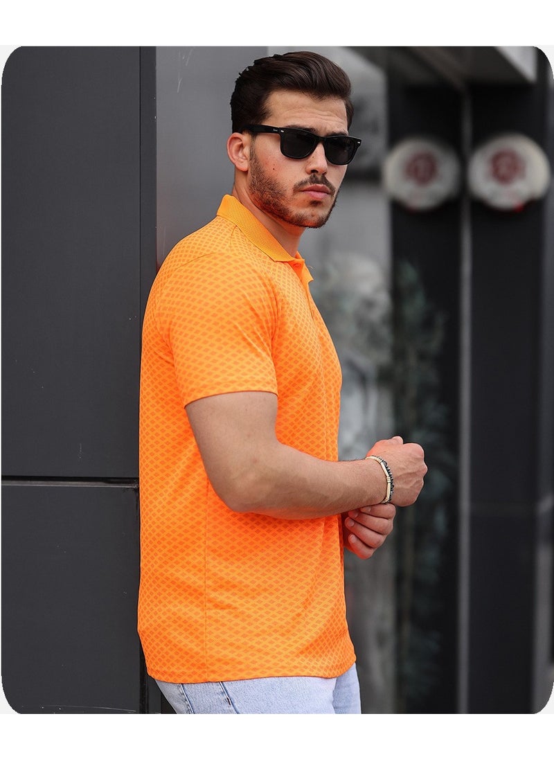 Sport Life Mens Style Polo Neck Micro Patterned T-Shirt - pzsku/Z57705D6281660B78ED27Z/45/_/1730614718/c1d69348-de6c-45d6-a4ab-634c18d5336b