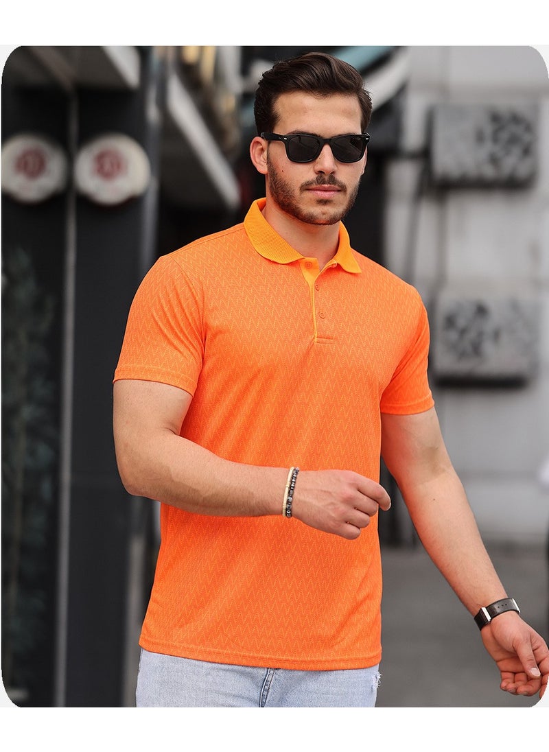 Sport Life Mens Style Polo Neck Micro Patterned T-Shirt - pzsku/Z57705D6281660B78ED27Z/45/_/1730614724/ec550690-5f41-4bb1-93f3-9a468f0cade4