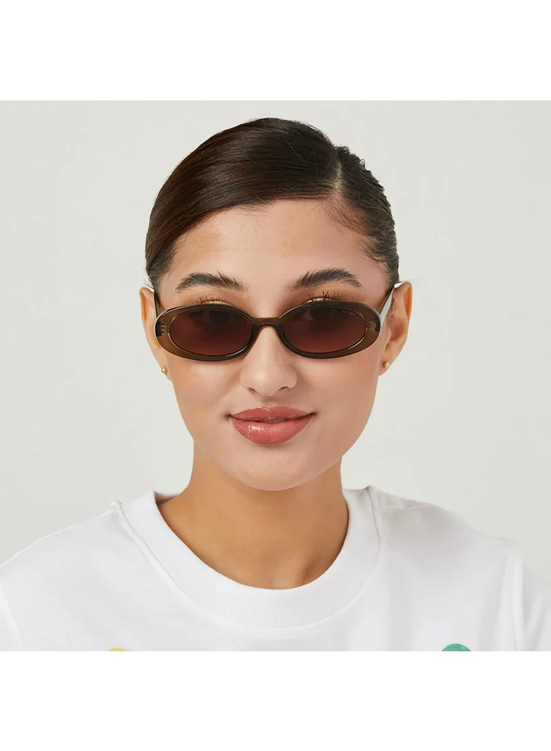 بلاك أوت نظارة شمسية درو نسائية لون زيتوني