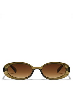 Blackout DREW Women Olive Sunglasses - Frame Material: Thermoplastic Rubber (TR90) - Frame Color: Olive -Lens Color: Brown - Full Rim  - Image 1
