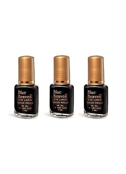 Regular Eyeliner Black 21Ml (Set Of 3)