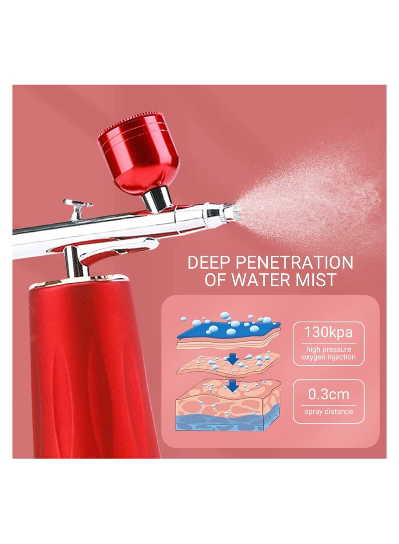 GGEROU Water Face Steamer,Moisturizing Skin Care Spray Mister,Usb Rechargeable - Image 2