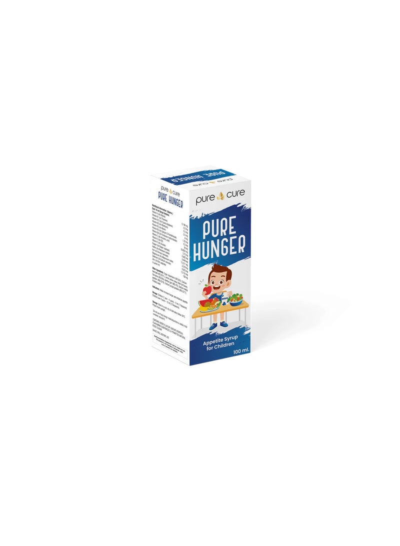 Pure Hunger Syrup Appetite Syrup For Children 100Ml