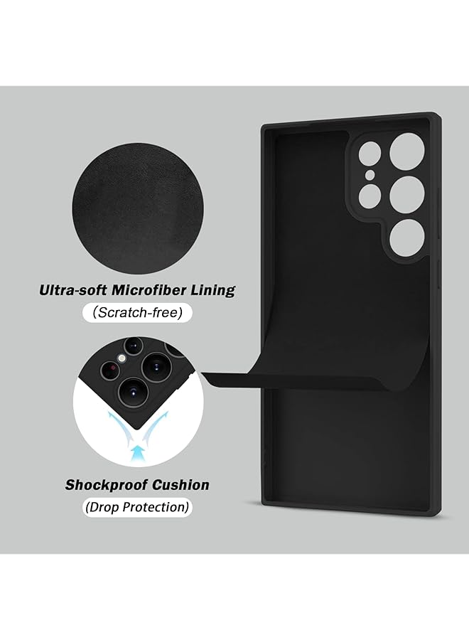 erorex Case For Samsung Galaxy S24 Ultra Phone Case Soft Slim Tpu Silicone Back Shock Absorption Skin Friendly And Anti Scratch 360°Full Body Protection Case Cover For Galaxy S24 Ultra Green S24 Ultra - Image 3