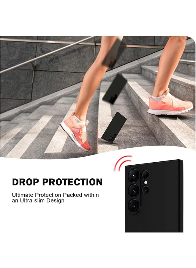 erorex Case For Samsung Galaxy S24 Ultra Phone Case Soft Slim Tpu Silicone Back Shock Absorption Skin Friendly And Anti Scratch 360°Full Body Protection Case Cover For Galaxy S24 Ultra Green S24 Ultra - Image 5