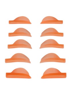 ICONSIAM Flex C Lash Lift Pads Eyelash Lifting Shields mix 5 Sizes Lamination Roller Guards Soft Silicone Pad Make Lash Perm Easier More Than 100 Application Beautiful Lami Perming Result Won't Eyes  - Image 1
