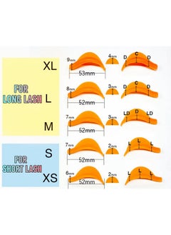 ICONSIAM Flex C Lash Lift Pads Eyelash Lifting Shields mix 5 Sizes Lamination Roller Guards Soft Silicone Pad Make Lash Perm Easier More Than 100 Application Beautiful Lami Perming Result Won't Eyes  - Image 3