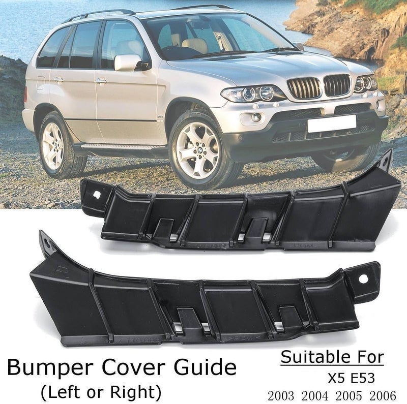 QASULER Car Front Bumper Support Bracket for BMW X5 E53 - Image 3