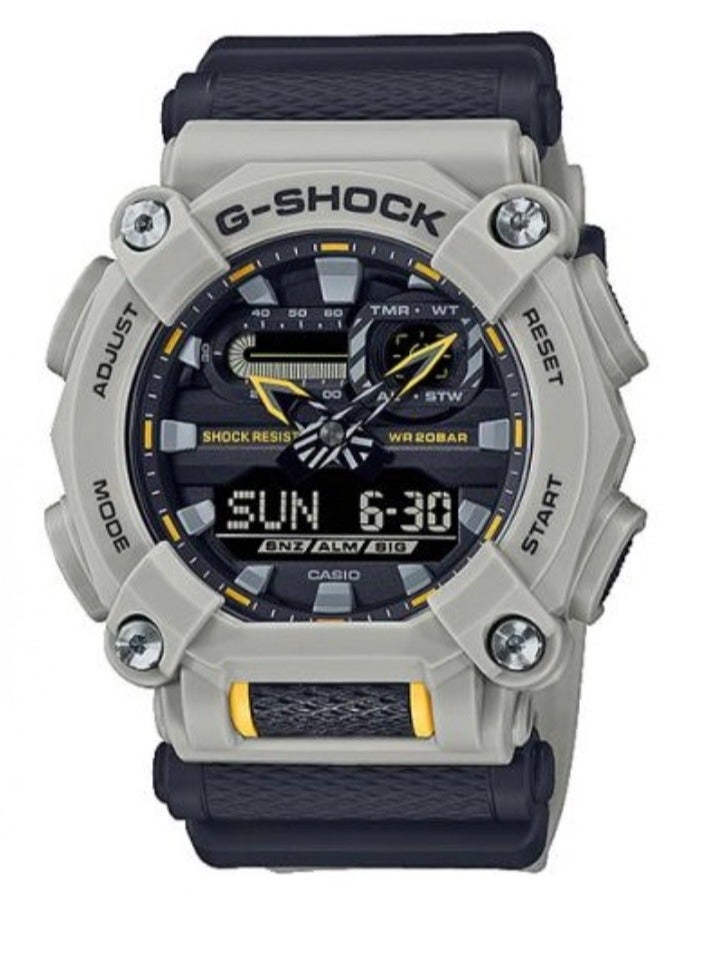 CASIO GA-900 series - 200-meter water resistance - quartz movement - same design for men and women - black dial - Image 1