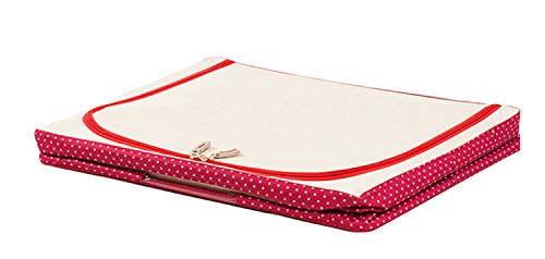 Lariox Foldable Fabric Clothes Storage Bags With Zipper Under The Bed Container Closet Organizer For Clothing Blanket Quilt Comforter Pillow Bedding Bedroom Wardrobe Box Zip Multi Colour - Image 5