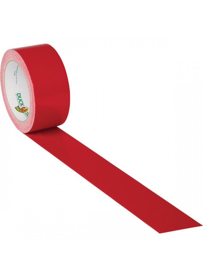 Duck Brand 392874 Red Color Duct Tape, 1.88-Inch by 20 Yards, Single Roll - Image 2