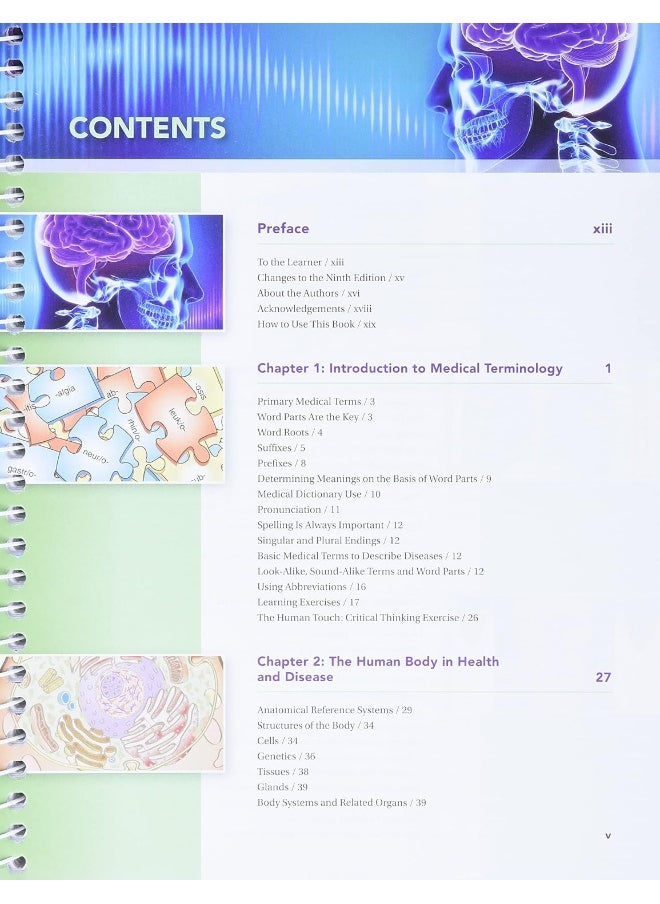Medical Terminology for Health Professions, Spiral bound Version  - Image 3