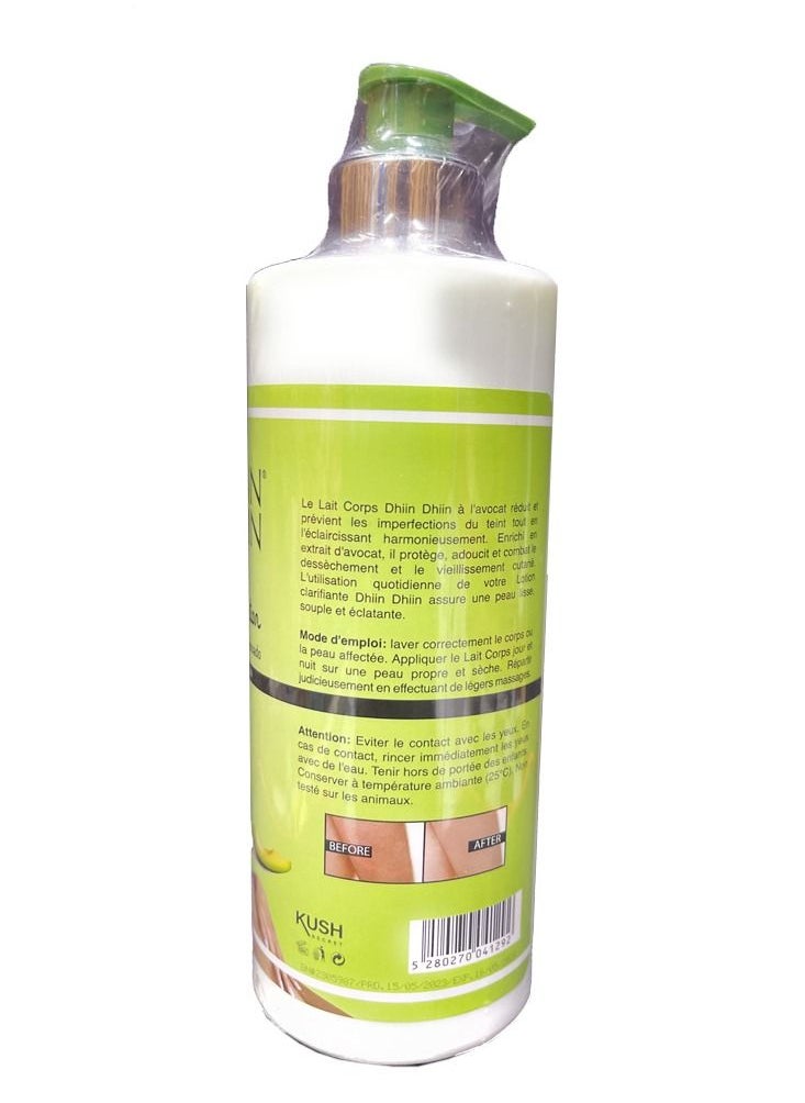 DHIIN DHIIN Body Brightening Nourishing Lotion With Avocado 500ml  - Image 2