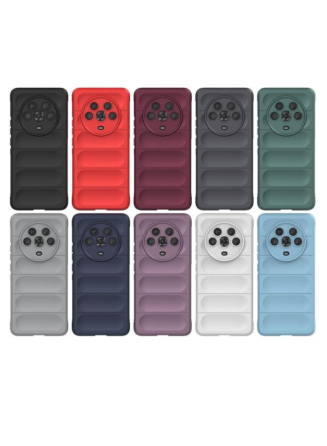S-TOP Case For Honor Magic4 Magic Shield TPU + Flannel Phone Case - Image 3