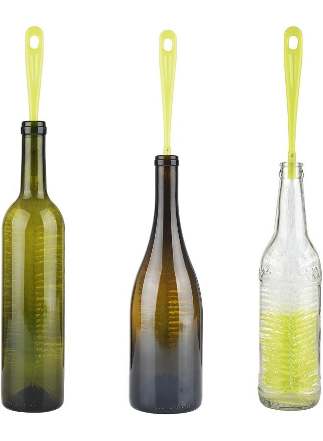 ALINK 16” Long Bottle Brush Cleaner for Washing Wine/Beer/Sport Well/Thermos/Glass and Long Narrow Neck Sport Bottles - Image 3