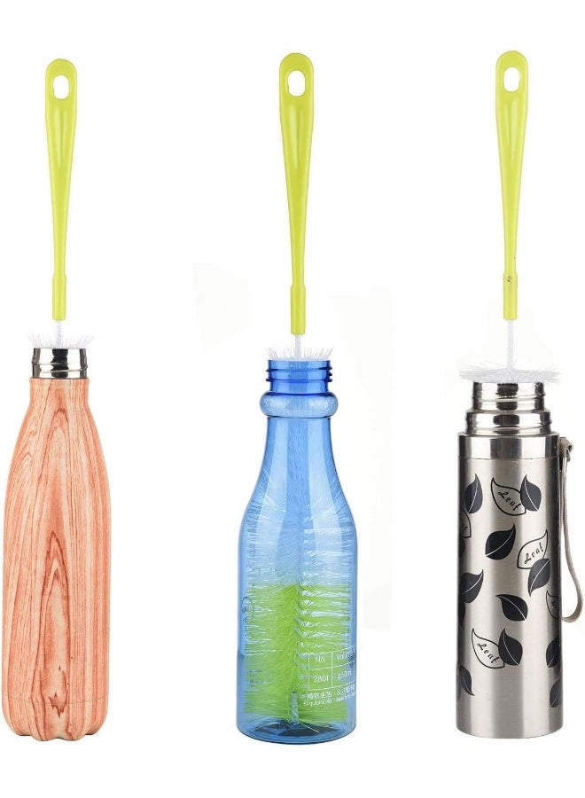 ALINK 16” Long Bottle Brush Cleaner for Washing Wine/Beer/Sport Well/Thermos/Glass and Long Narrow Neck Sport Bottles - Image 4