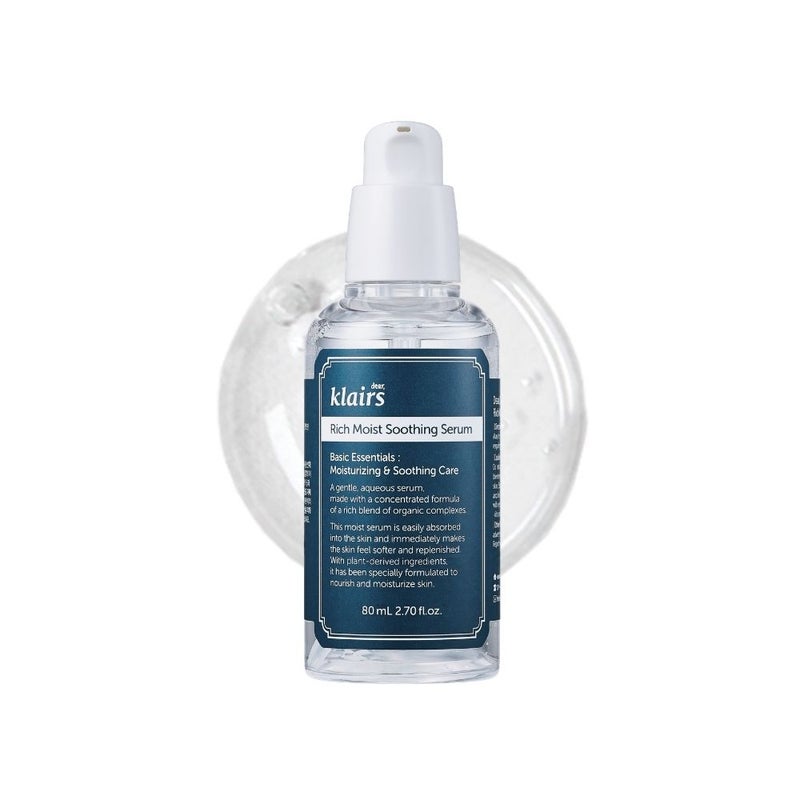 Klairs Rich Moist Soothing Serum (80ml) - Image 1