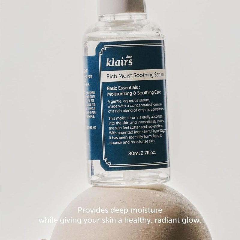 Klairs Rich Moist Soothing Serum (80ml) - Image 2