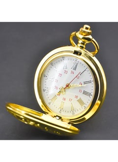 NIBEMINENT Vintage Metal Analog Pocket Watch Unisex Casual Style  - Image 2